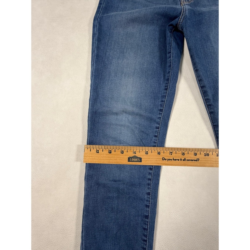 Levis Premium Mile High Super Skinny Jeans Womens 27 Medium Wash Blue Denim 4309 - Picture 4 of 12